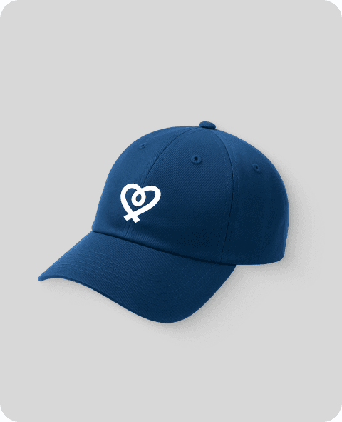 Navy We Love Bialik cap